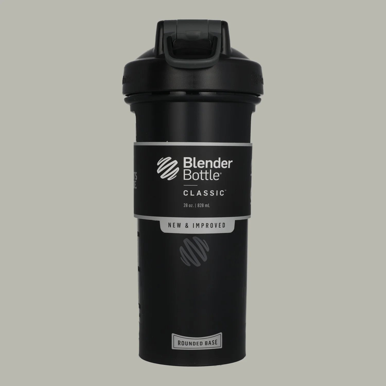 Charcoal Shaker Cup with Flip-Top Lid