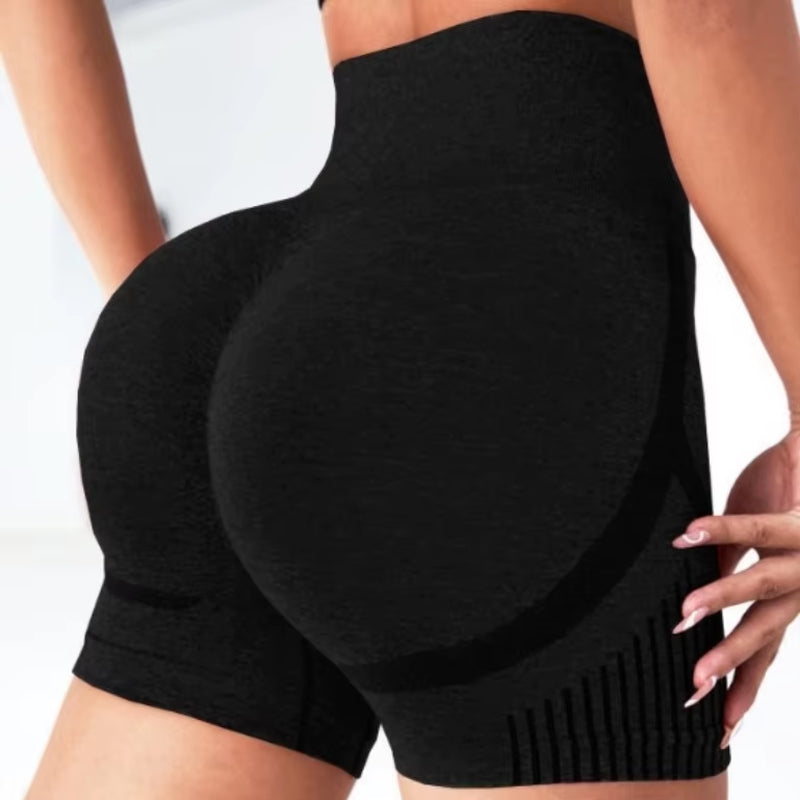 Women Yoga Shorts Women High Waist Workout Shorts Lift Butt Fitness Pants Sportswear Fitness Yoga Push up Yoga Gym Running Short