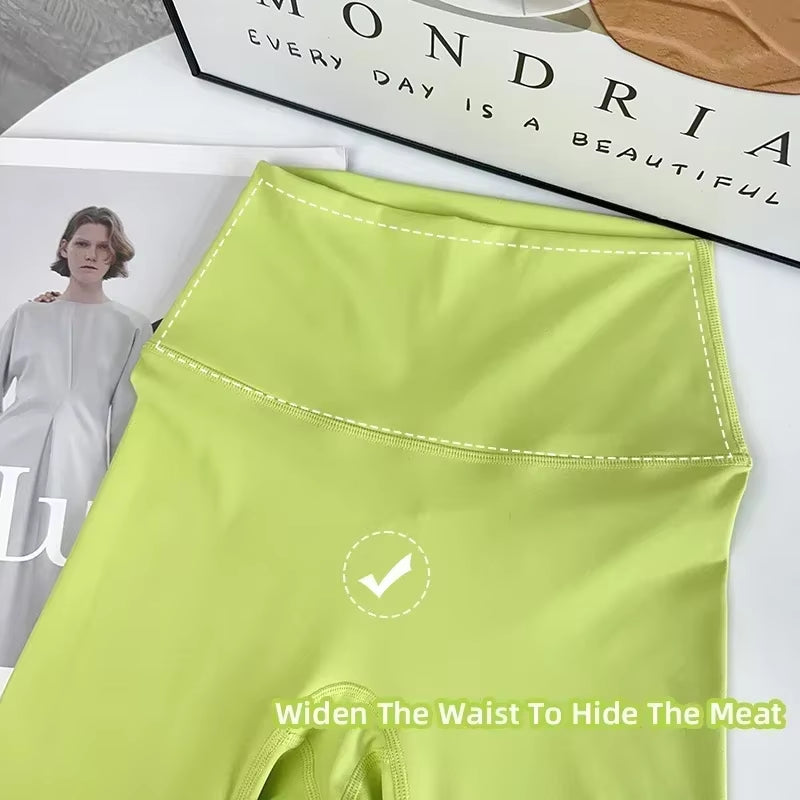 Hot Sale Fitness Female Leggings Running Pants Naked Feeling Leggings High Waist Push up Sport Women Fitness Running Yoga Pants