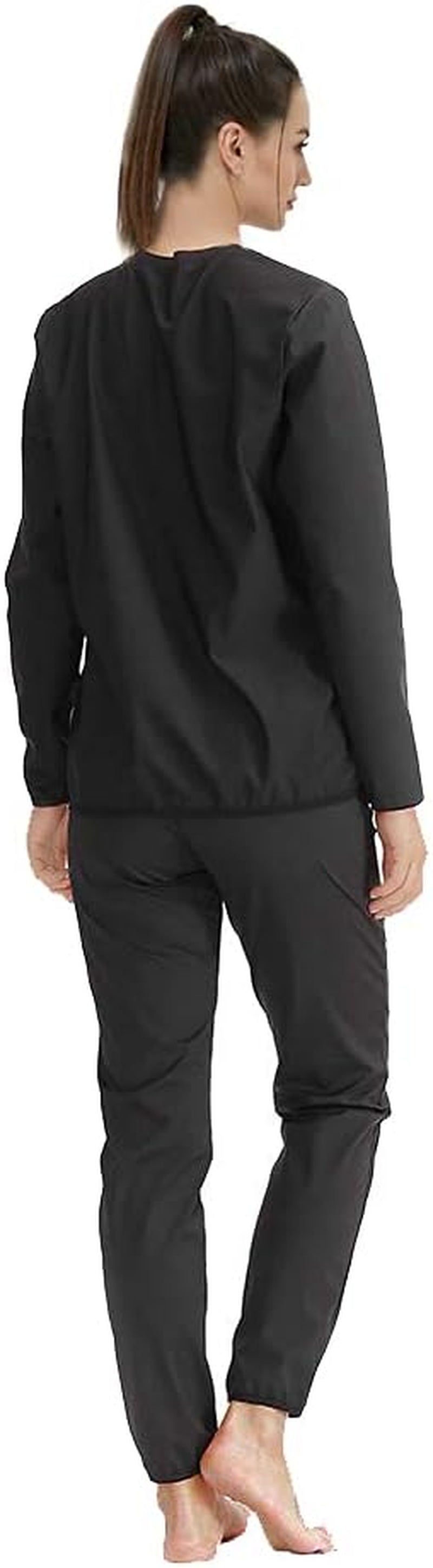 Sauna Suit for Women Weight Loss Sweat Suit Slim Fitness Clothes