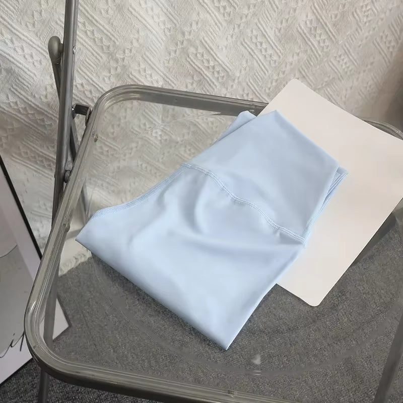 Hot Sale Fitness Female Leggings Running Pants Naked Feeling Leggings High Waist Push up Sport Women Fitness Running Yoga Pants