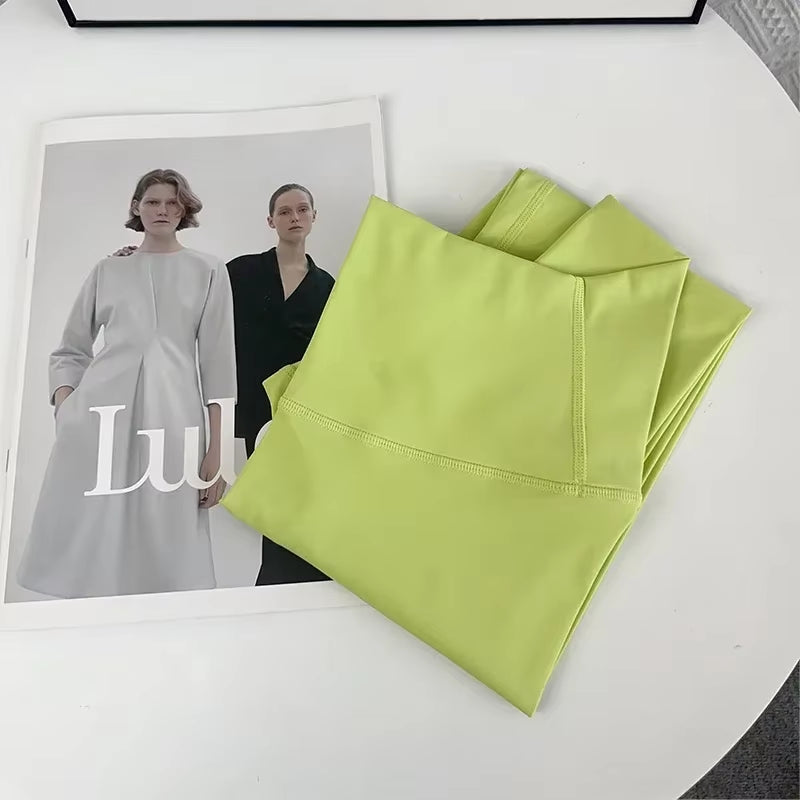 Hot Sale Fitness Female Leggings Running Pants Naked Feeling Leggings High Waist Push up Sport Women Fitness Running Yoga Pants